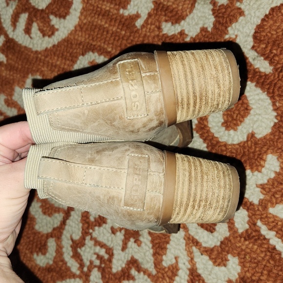 Sorel Women's Cate Chelsea Bootie — Waterproof Leather Rain Boot size 8.5 - Picture 4 of 11